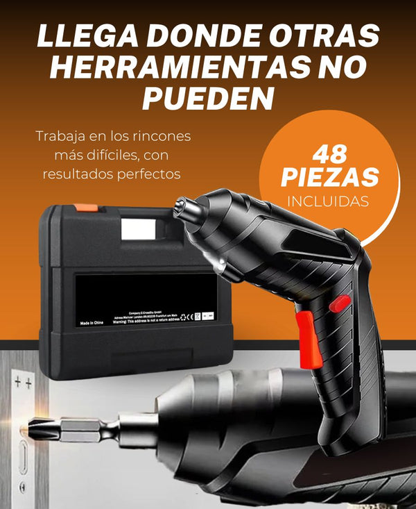 Destornillador Eeléctrico - Set profesional 🔧 - promoción solo hoy